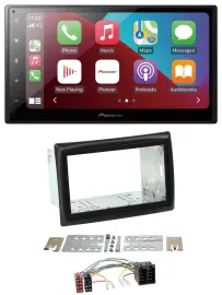 Pioneer USB MP3 DAB 2DIN Bluetooth Autoradio für Renault Megane 2002-2008