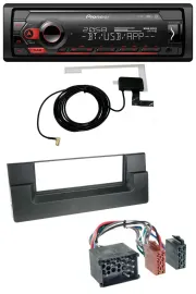 Pioneer DAB USB MP3 Bluetooth Autoradio für BMW 5er (E39) X5 (E53) Rundpin