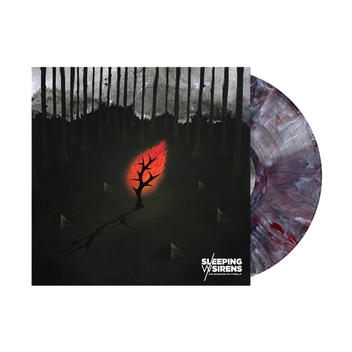 Sleeping with Sirens - An Ending In Itself [Indie-Exclusive Red/White/Black Swir
