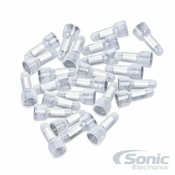 (25 Pack) 22/18 Gauge Nylon Crimp Caps Closed End Caps Connectors