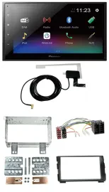 Автомагнитола Pioneer 2DIN DAB, MP3, Bluetooth, USB для Kia Ceed 2009–2012 и proCeed 2011–2013