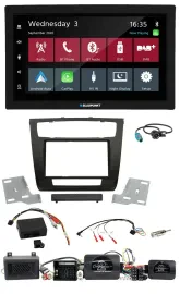 Blaupunkt DAB Bluetooth USB Lenkrad 2DIN Autoradio für BMW 1er Aktiv PDC aut. Kl
