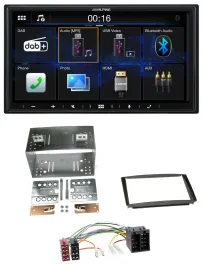 Alpine Bluetooth 2DIN MP3 DAB USB Autoradio für Kia Ceed 01-09 proCeed 08-11