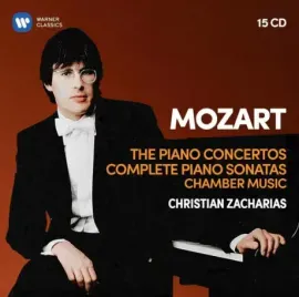 CD-диск CHRISTIAN ZACHARIAS – Mozart: The Piano Concertos. Complete Piano Sonatas. Chamber Music (15 CD)