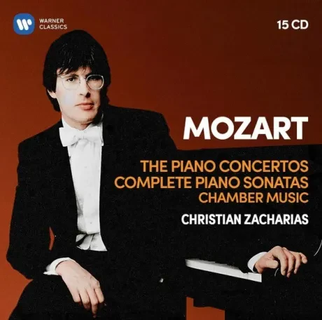 CD-диск CHRISTIAN ZACHARIAS – Mozart: The Piano Concertos. Complete Piano Sonatas. Chamber Music (15 CD)