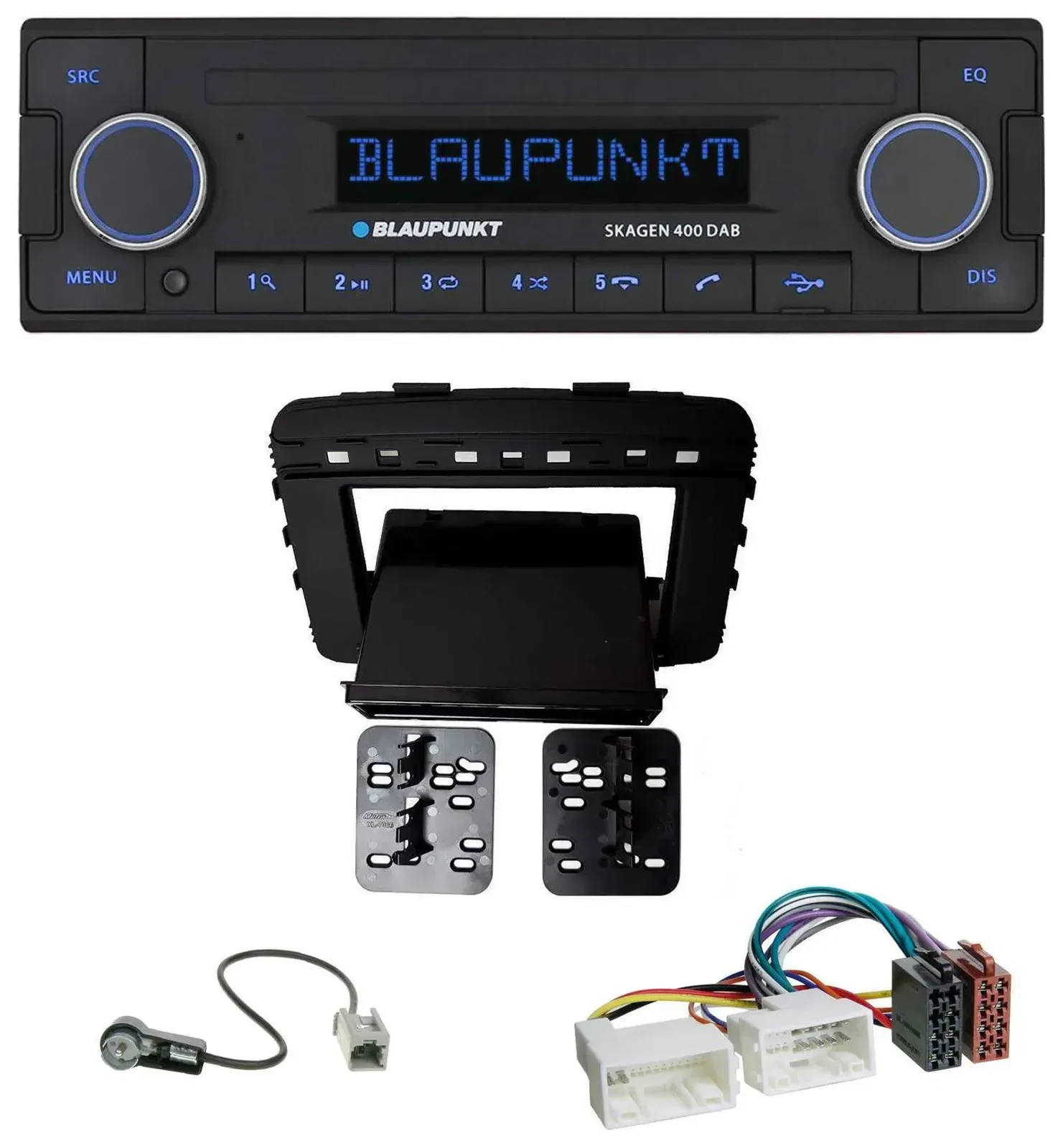 Blaupunkt DAB USB Bluetooth MP3 Autoradio für Kia Sorento (UM, ab 03/2015)