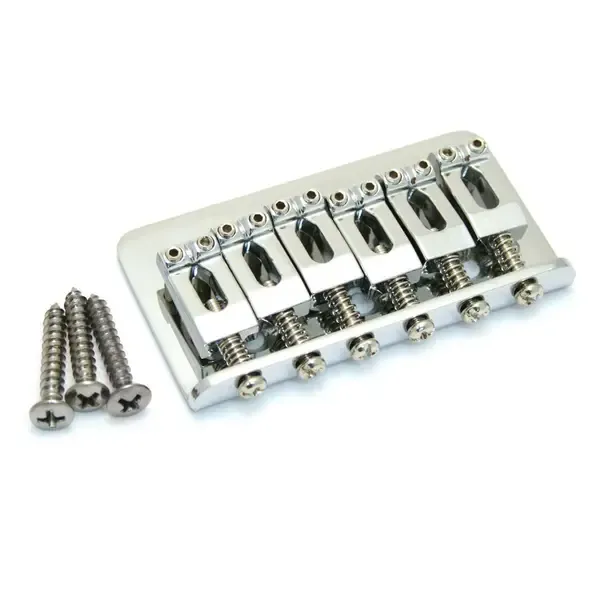 Бридж фиксированный Fender Bridge Assembly Hard-Tail Stratocaster Chrome