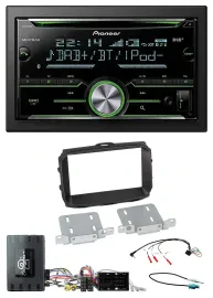Pioneer Bluetooth Lenkrad DAB 2DIN USB CD Autoradio für Alfa Giulietta Infoadapt
