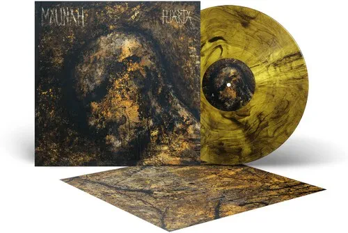 Виниловая пластинка Maunah - Hjarta [New Vinyl LP] Black, Colored Vinyl, Ltd Ed, 140 Gram Vinyl, Yel