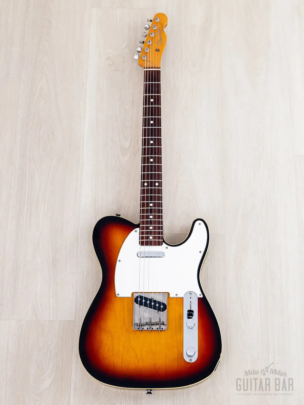 Электрогитара Fender Telecaster Custom 1962 Vintage Reissue TL62B-650 SS Sunburst w/gigbag Japan 1990