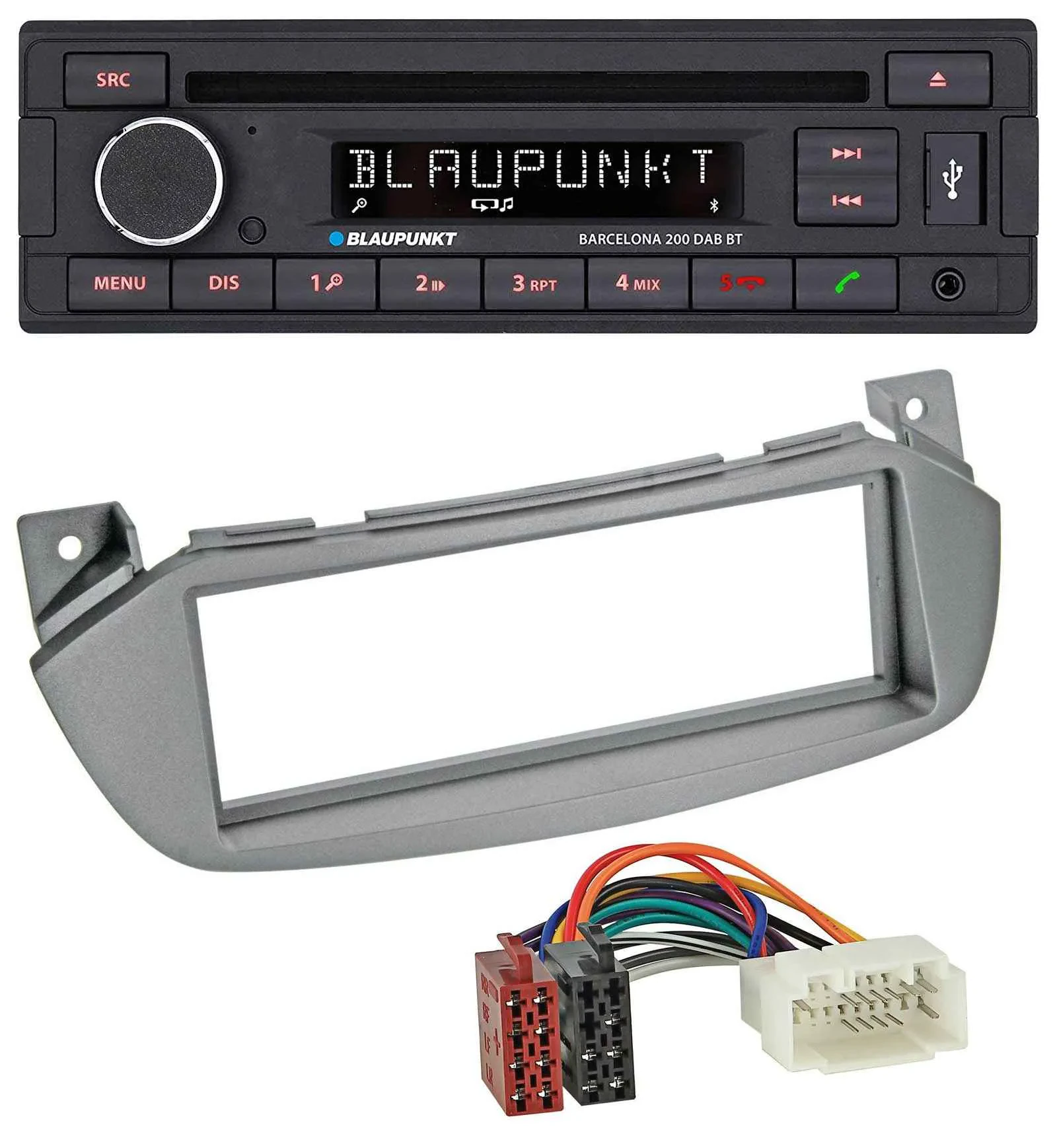 Blaupunkt USB DAB CD Bluetooth MP3 Autoradio für Nissan Pixo UA0 09-13 Suzuki Al