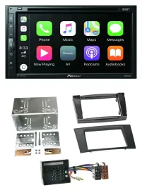 Автомагнитола для Mercedes CLS E-Class S211 (с 2003) Pioneer 2-DIN, DVD, DAB, Bluetooth, USB