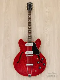 Электрогитара полуакустическая Gibson ES-330 TDC Hollowbody P90 Cherry w/case USA 1971