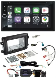 Blaupunkt 2DIN Bluetooth DAB USB DVD Lenkrad Autoradio für Fiat Ducato Serie 8 a