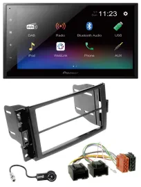 Pioneer USB Bluetooth DAB 2DIN MP3 Autoradio für Chevrolet Corvette 05-13 Upland