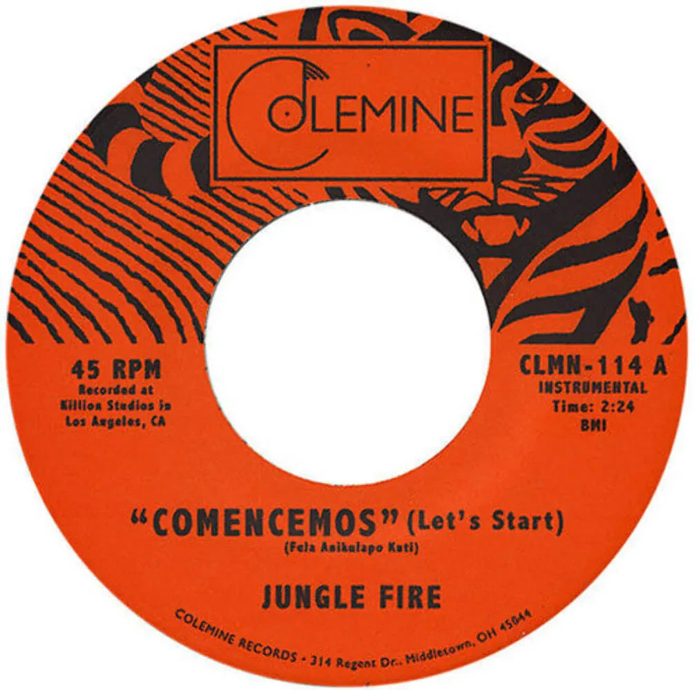 Виниловая пластинка Jungle Fire – Comencemos (7", релиз 2012)