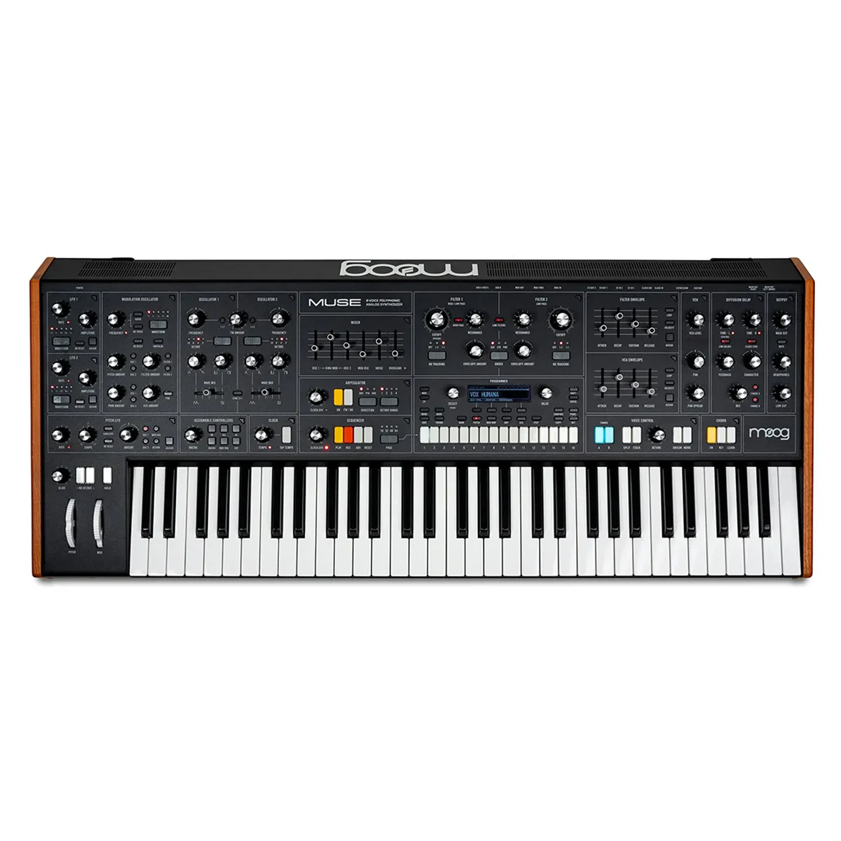 Moog Muse 8-Voice 61-Key Analog Bi-Timbral Polyphonic Synthesizer