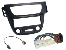 Radioeinbauset DIN Autoradio für Renault Megane 3 09-14 schwarz