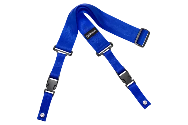 Ремень для гитары DiMarzio DD2200BL ClipLock Quick Release Nylon Blue