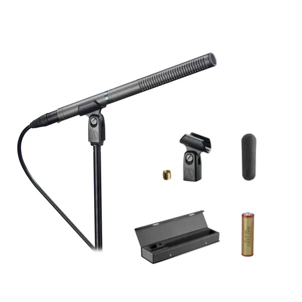 Audio Technica AT897 Shotgun Condenser Video/Film/Broadcast Microphone+Case