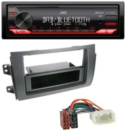 JVC Bluetooth USB DAB MP3 Autoradio für Fiat Sedici, Suzuki SX 4