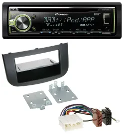 Pioneer DAB USB MP3 AUX CD Autoradio für Mitsubishi Colt Z30/Z30G/Z3B/Z3V ab 08