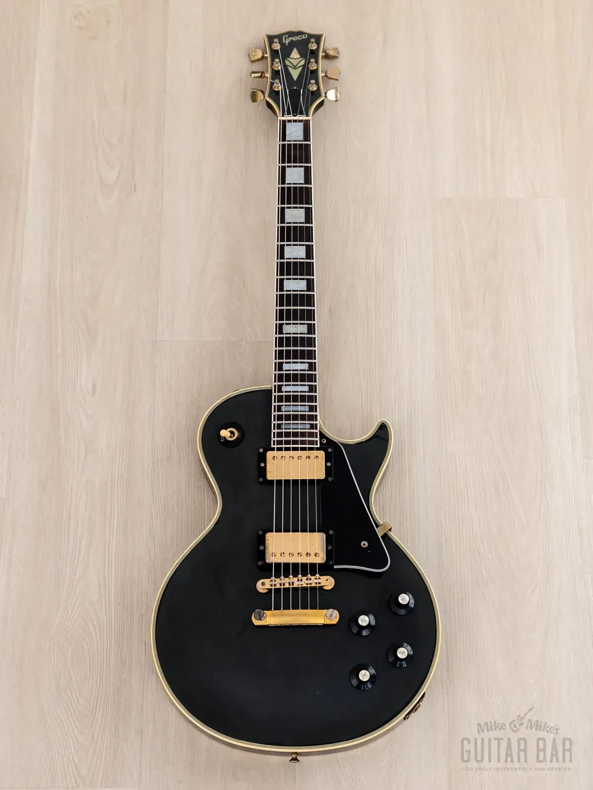 Электрогитара Greco EGC68-500 Custom HH Black Beauty w/case Japan 1985