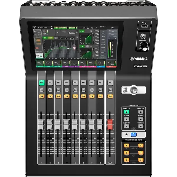 Цифровой микшер Yamaha DM3-D Professional 22-Channel Ultracompact Digital Mixer With Dante