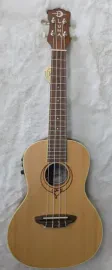 Luna Guitars Luna UKE-SONG Heartsong Spruce Concert Acoustic/Electric Ukulele with gig bag