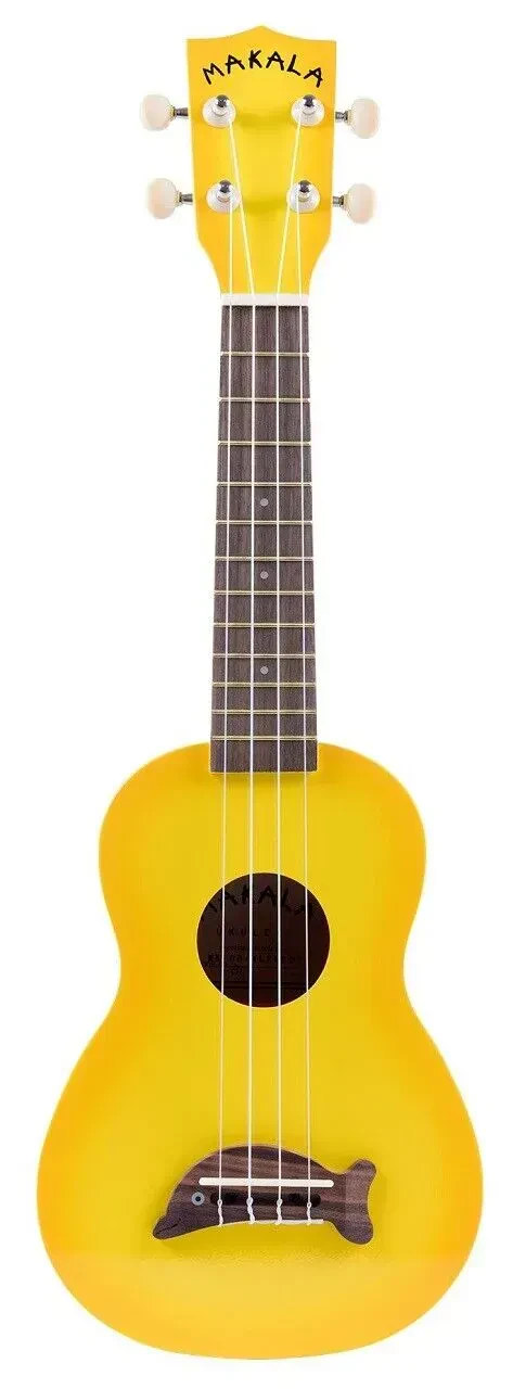 Укулеле KALA MK-SD Makala Soprano Dolphin Yellow Burst