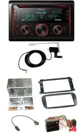Автомагнитола для Ford S-Max/Mondeo (с 2007) Pioneer 2-DIN, CD, USB, Bluetooth, DAB, MP3