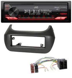 JVC Bluetooth USB DAB MP3 Autoradio für Fiat Fiorino Qubo Citroen Nemo Peugeot B