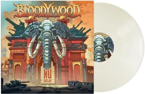 Виниловая пластинка Bloodywood - Nu Delhi [New Vinyl LP] Explicit, White, Colored Vinyl, Ltd Ed