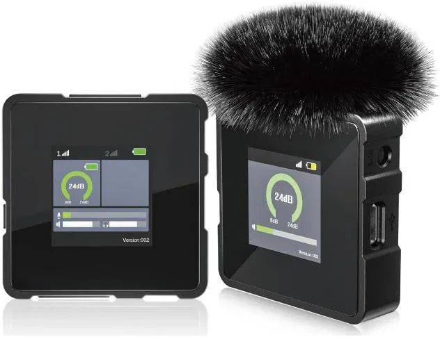 Радиосистема микрофонная  Icon [AirMic Solo] передатчик с микрофоном/приемник: 1/1, всенаправленный, 2,4 ГГц, дистанция: 50 м, емкость батареи: 350 мАч, время работы приемника/передатчика: 5/6 ч