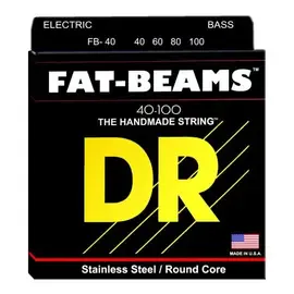 Струны для бас-гитары DR Strings FAT BEAM DR FB-40, 40 - 100