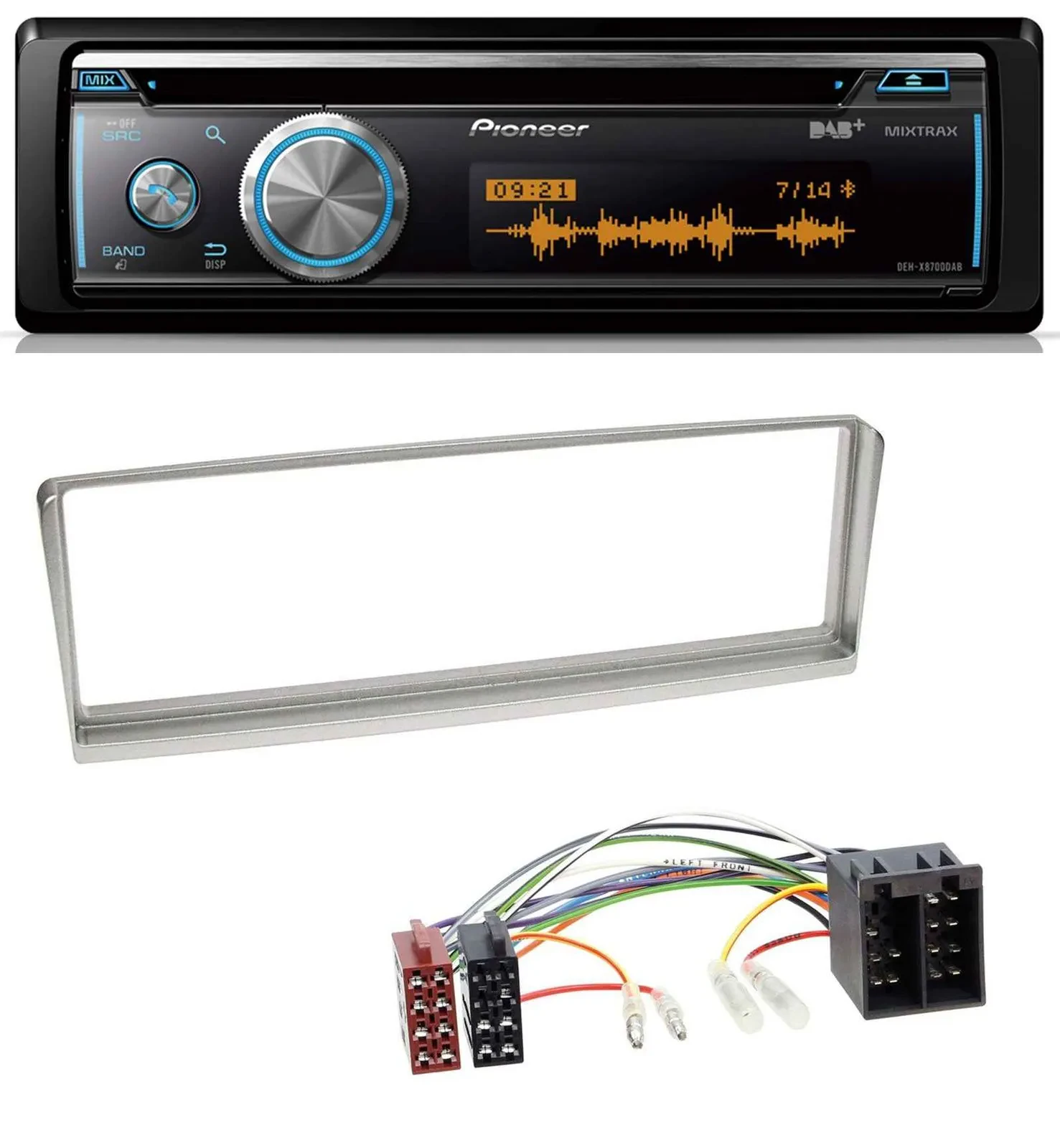 Pioneer MP3 DAB USB CD Bluetooth Autoradio für Alfa Romeo 156 (2001-2003)