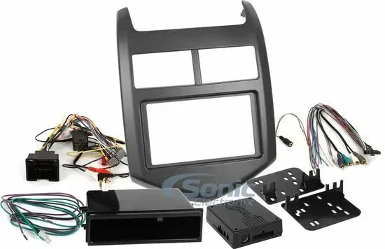 Metra 99-3012G Single/Double DIN Installation Kit for 2012-2016 Chevy Sonic