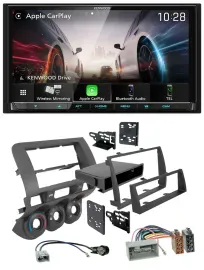 Kenwood MP3 2DIN USB DAB Bluetooth Autoradio für Honda Fit 06-07 nur US-Importe