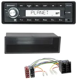 Continental USB MP3 AUX 1DIN Autoradio für Mercedes A-Klasse M-Klasse Vaneo VW P