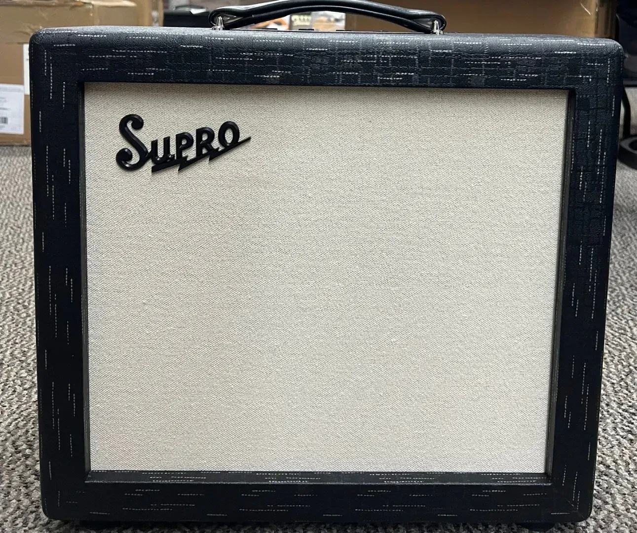 Supro Amulet 1x10 1W/5W/15W Adjustable Watt Tube Combo Guitar Amp - 1612RT -Bstk