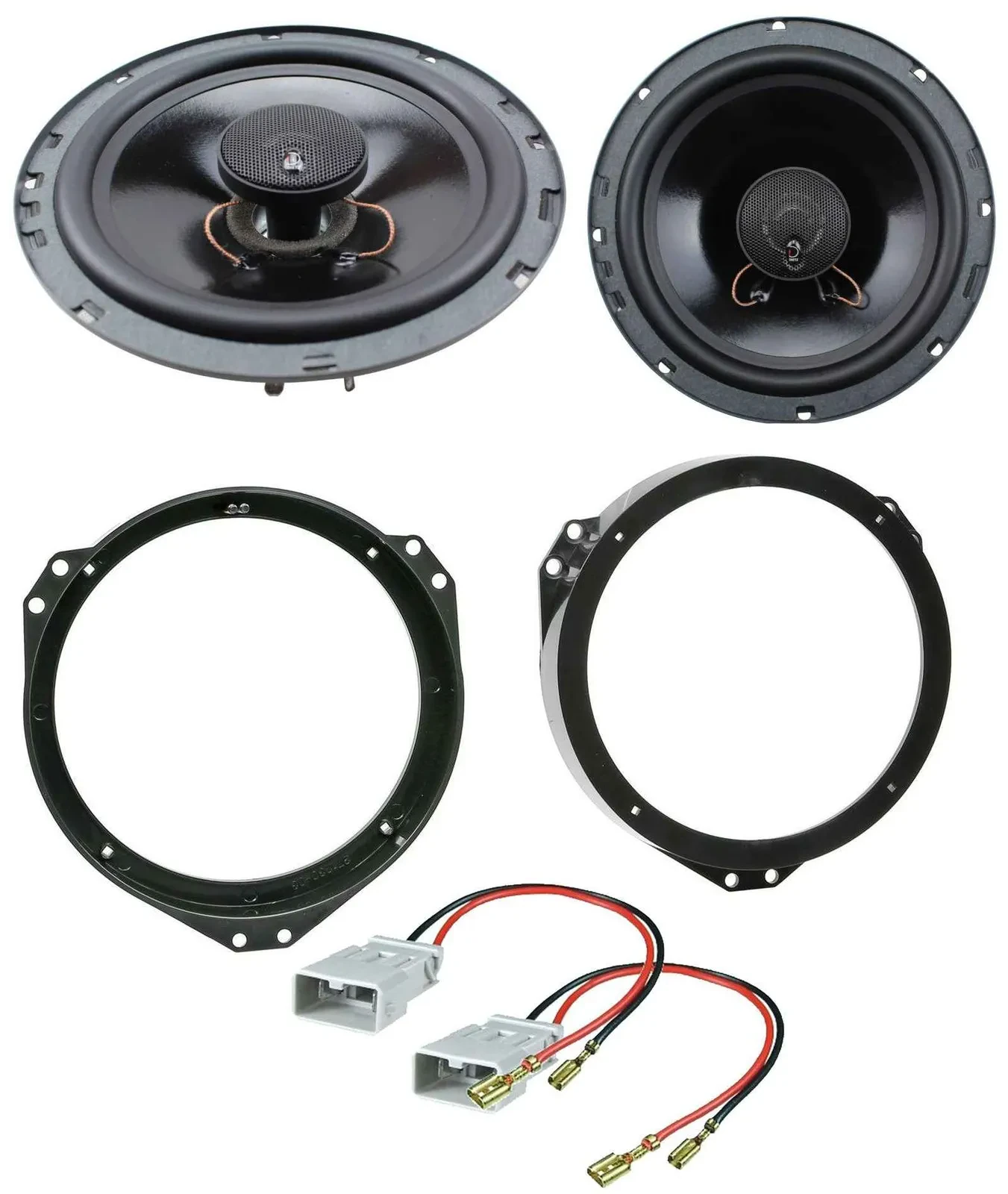 Dietz 135Watt 2-Wege 16,5cm Lautsprecher für Honda Jazz 02-08 Fronttür Auto Boxe