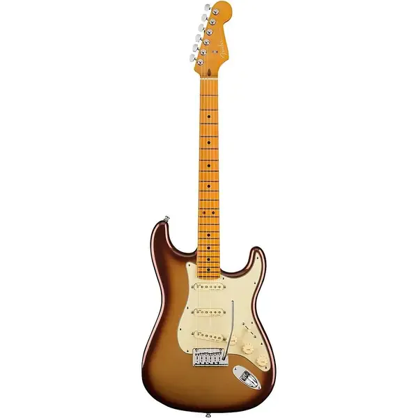 Электрогитара Fender American Ultra Stratocaster Maple FB Mocha Burst