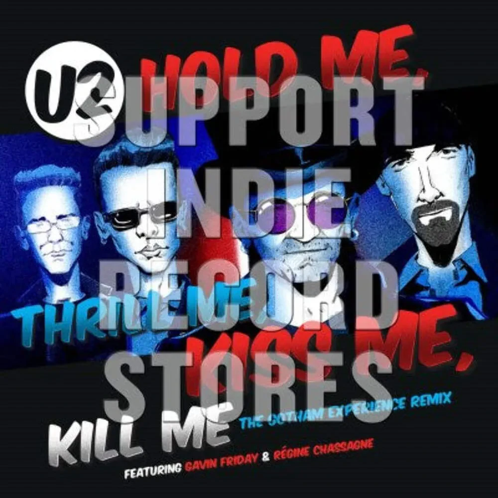 Виниловая пластинка U2 - Hold Me Thrill Me Kiss Me Kill Me [12"] NEW Sealed Vinyl