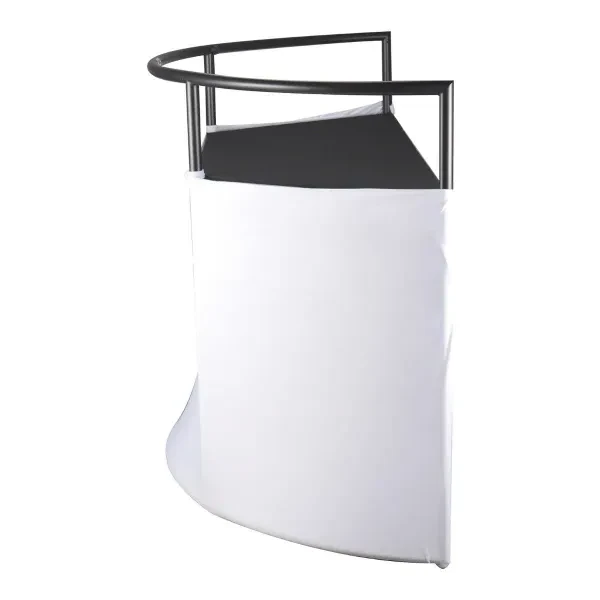 JMAZ Lighting JZ5010 Command Booth Adjustable Frame DJ Booth