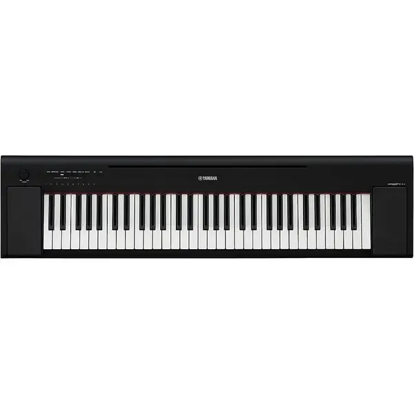 Цифровое пианино компактное Yamaha Piaggero NP-15 61-Key Portable Keyboard With Power Adapter Black