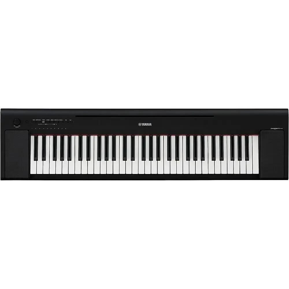Цифровое пианино компактное Yamaha Piaggero NP-15 61-Key Portable Keyboard With Power Adapter Black