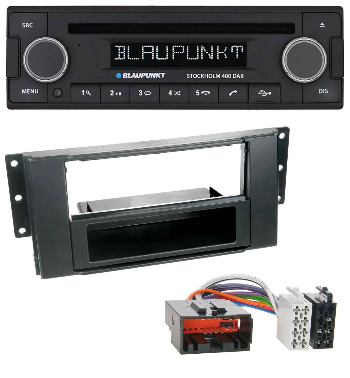 Blaupunkt MP3 Bluetooth DAB CD USB Autoradio für Land Rover Freelander 2007-2010