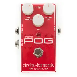 Педаль эффектов для электрогитары Electro-Harmonix Nano POG Polyphonic Octave Generator