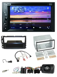 Pioneer Bluetooth 2DIN USB DVD DAB Lenkrad Autoradio für Cadillac BLS YSCF 2006-