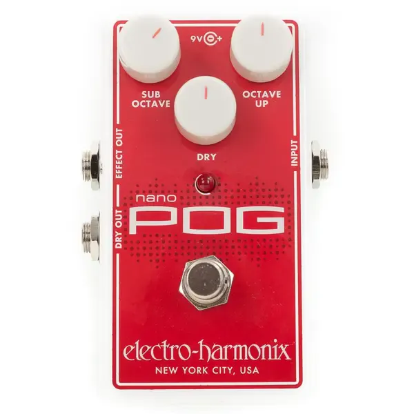 Педаль эффектов для электрогитары Electro-Harmonix Nano POG Polyphonic Octave Generator